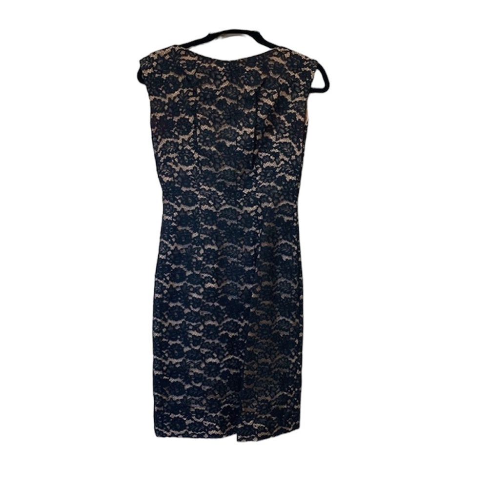 Vintage Handmade Dress Womens Black